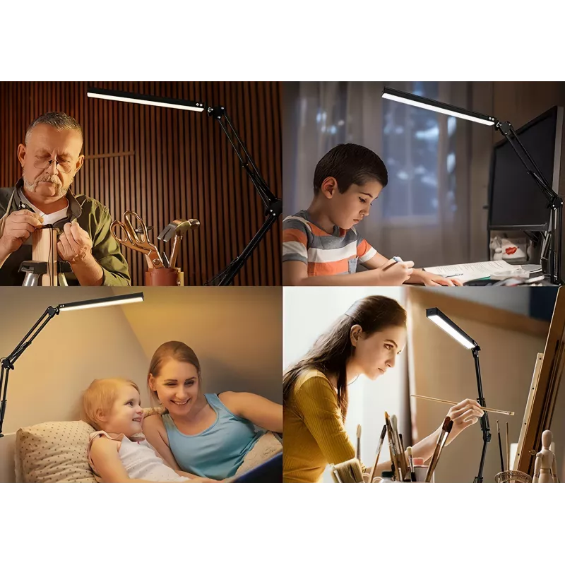 Media-Tech MT224 stolová lampa 5,6 W LED čierna