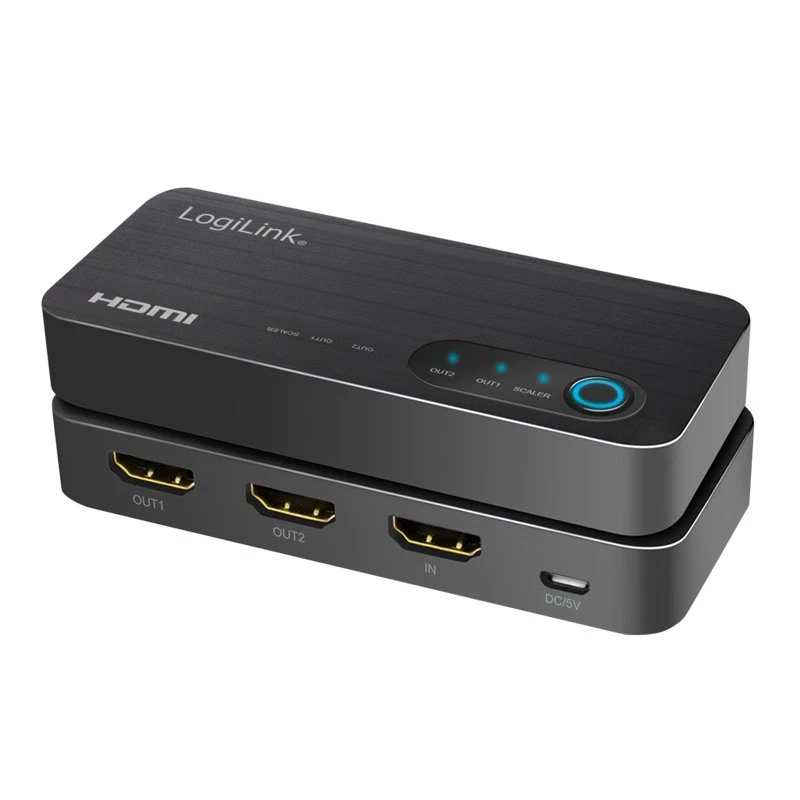 HDMI splitter 1x2, 4k/60Hz