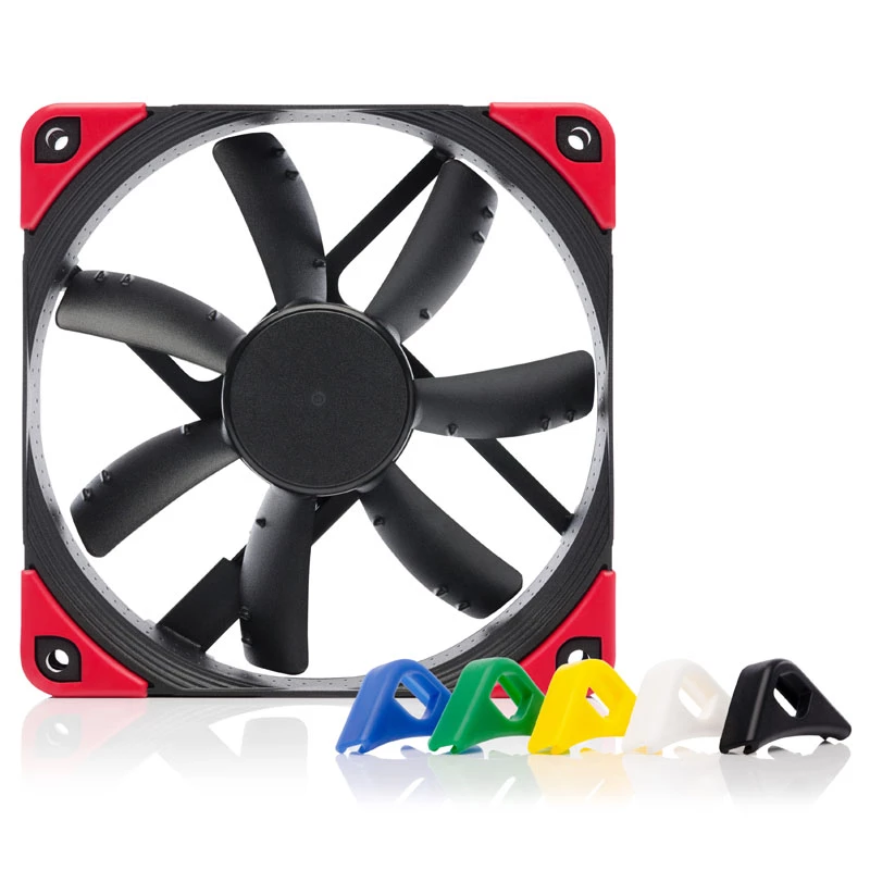 Noctua NF-S12A PWM chromax.black.swap 120mm ventilátor skrine