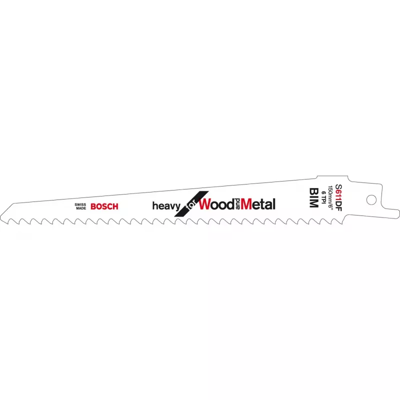 Bosch S 611 DF Heavy for Wood and Metal listy šabľovej píly