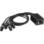 Adaptér RJ45-DMX EUROLITE DNK-2 (model 70064832) — prevodník signálu RJ45 na DMX