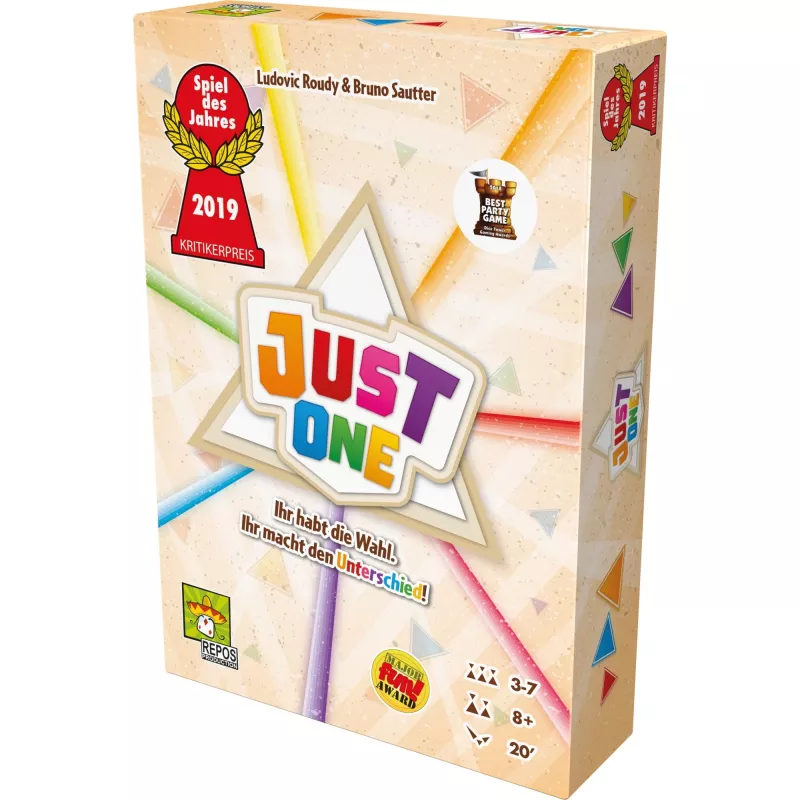 Just One, párty hra Spiel des Jahres 2019