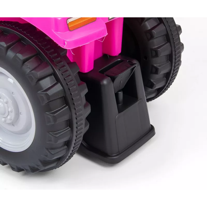 Odstrkovadlo milly mally T7 traktor (ružové) detské odstrkovadlo