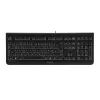 Klávesnica CHERRY KC 1000 univerzálna USB česká čierna