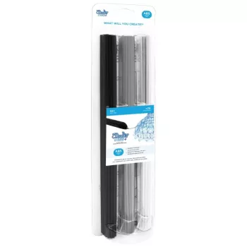 3D pero 3DOODLER Create iPRO – používa 3-mm filament, 250-dielna sada v odtieňoch sivej