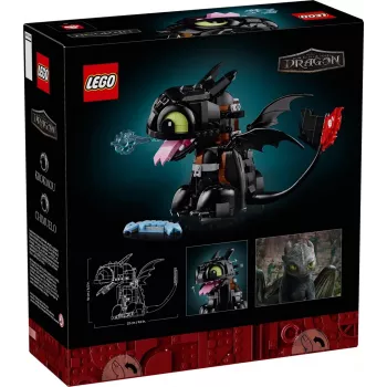LEGO ICONS 10375 Ako si vycvičiť draka: Bez zubov
