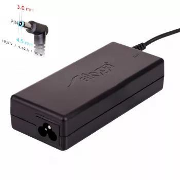 Akyga AK-ND-26 napájací zdroj pre notebook pre HP, 90 W, 19,5 V, 4,62 A, 4,5 x 3,0 mm + kolík