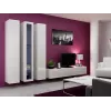 Cama obývacia zostava VIGO 2 biela/biela lesk