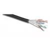 Sieťový kábel DeLOCK 80597 čierny Cat6a U/FTP 50m