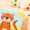 CreArt – malý tiger, maľovanie