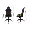 Huzaro Force 6.2 Mesh RGB herná stolička