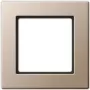 Kryt nástenného vypínača JUNG AC 581 CH šampanská, duroplast, 84×84 mm
