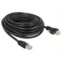 Sieťový kábel DeLOCK 85672 RJ-45 Cat6 10 m čierny