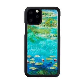 Puzdro na smartphone iKins pre iPhone 11 Pro — dizajn lekien, čierna