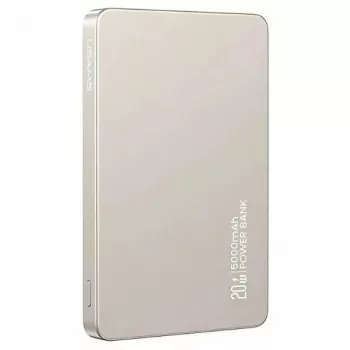 PowerBank 5000mAh 20W indukčný MagSafe titán