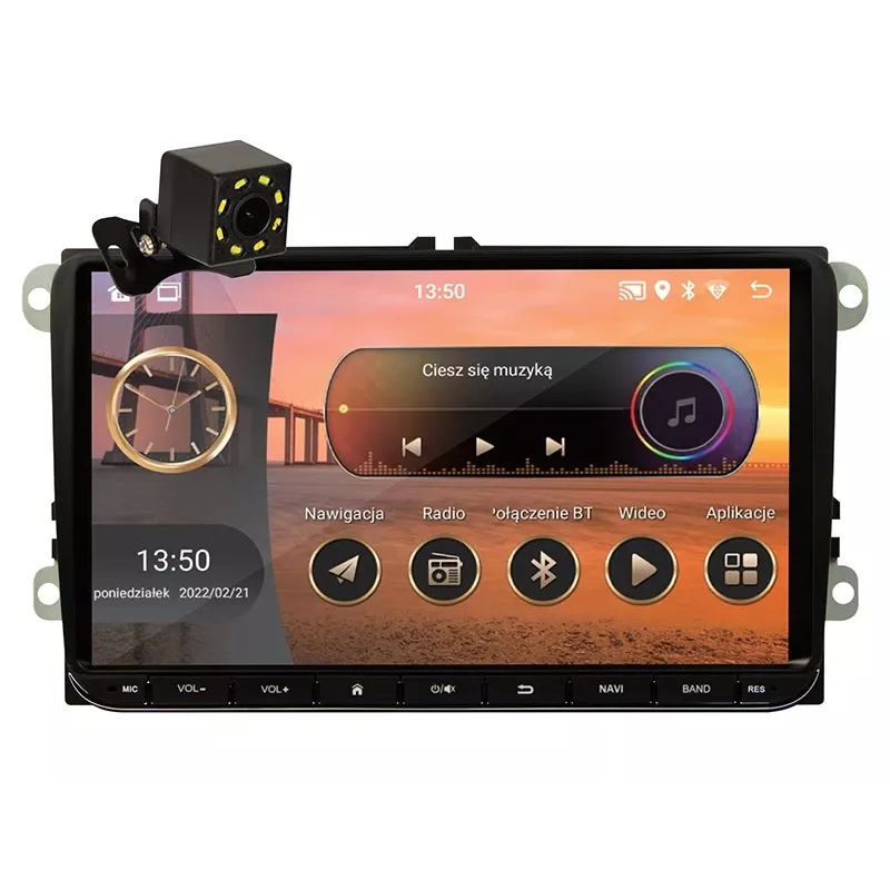 Autorádio BLOW CP02 2DIN 9-palcová dotyková obrazovka Android GPS, dvojité DIN multimediálne zariadenie