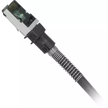 Sieťový kábel PatchSee PCI6 FTP čierny Cat6a 3,1m