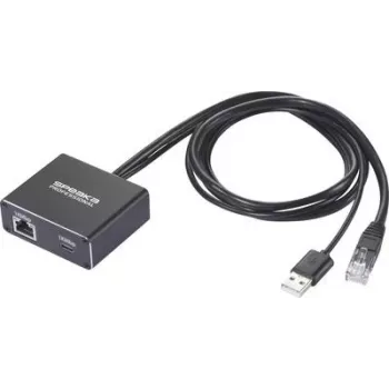 SpeaKa Professional SP-GNS-200 sieťový adaptér/hub 1 Gbit/s USB-C®, RJ45 (SP-13543696)