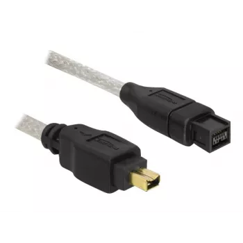 FireWire A/B kábel DeLOCK 82588 1,0 m sivá