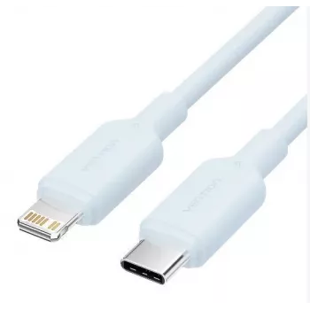 Kábel USB-C na Lightning/1M modrá Laksf Vention