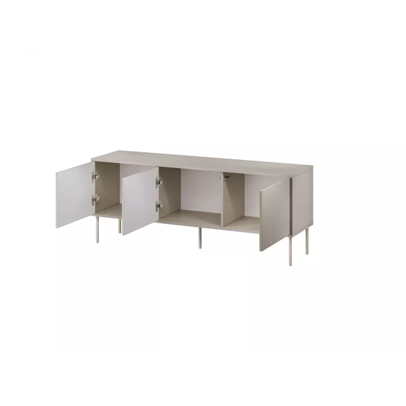 Cama 3D RTV skriňa TRESSE 150x40x55 kašmírová matná