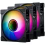 120mm PHANTEKS M25 Gen2 PWM D-RGB skriňový ventilátor, čierny, 3-Pin