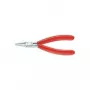 Knipex Elektronické kliešte celková dĺžka 115 mm ploché široké čeľuste tvar 1 kryt guľového kĺbu