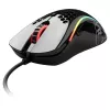 Glorious Gaming Glorious Model D myš Glossy (čierna), pravá ruka, optická, USB Type-A, 12000 DPI, 1 ms, čierna