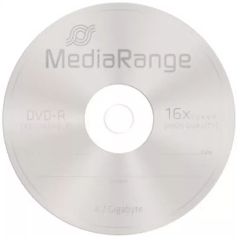 MediaRange - 50 x DVD-R - 4,7GB (120 min.) 16x - Spindle (MR444)