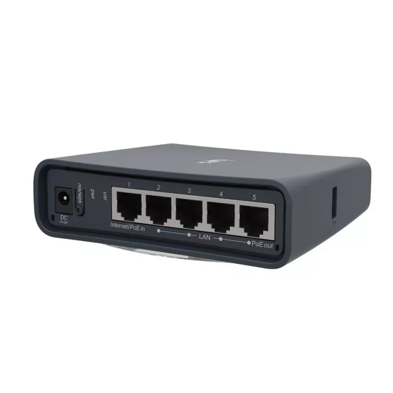 Mikrotik hAP ac lite Tower čierna Power over Ethernet (PoE)