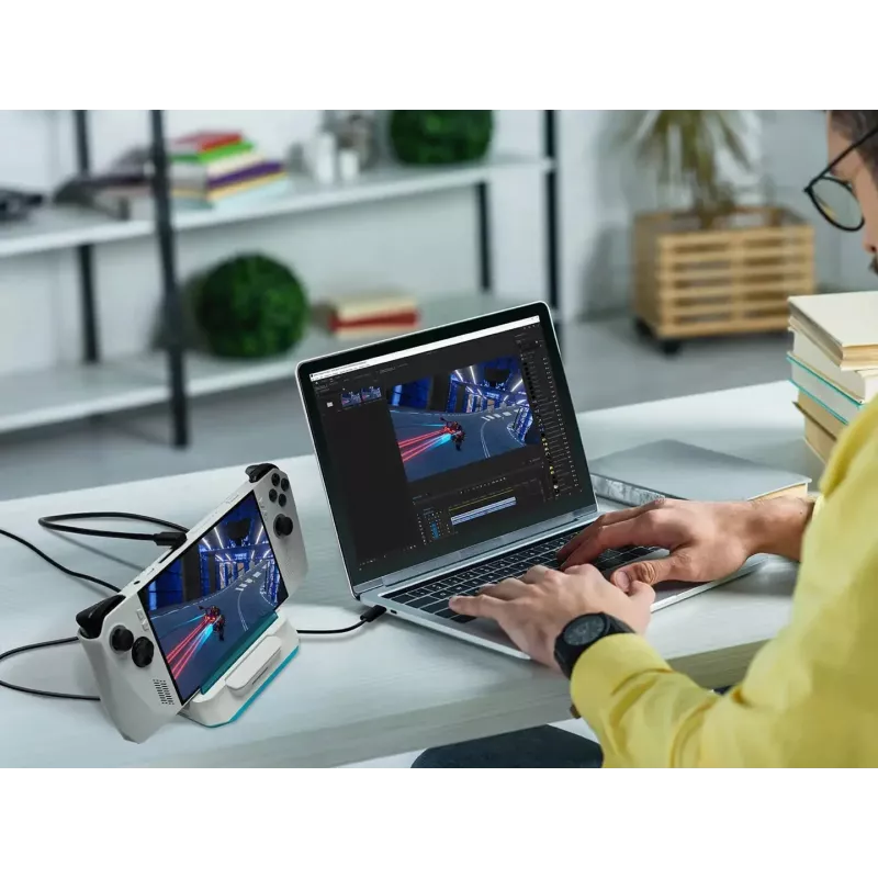 AVerMedia X'TRA GO GC515 dok na zachytávanie videa, nahrávanie 4K30/1080p120, výstup HDMI 4K60, USB-C DP Alt Mode, USB Power Delivery, biely