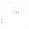 USB Type-C hub DICOTA D32061 10000 Mbit/s strieborný