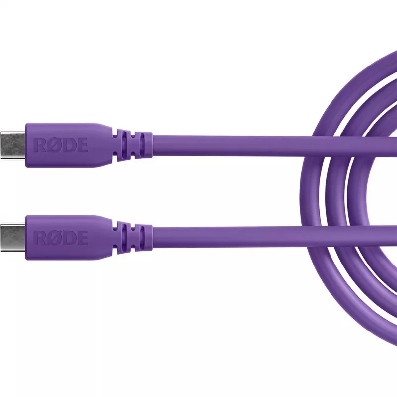 Rode SC27-PU USB-C na USB-C kábel USB 3.2 Gen1, fialový (2 m, PD)