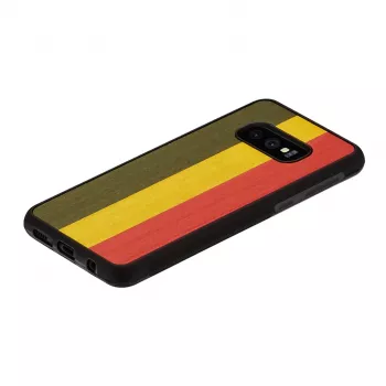 Puzdro na smartphone man and wood pre Samsung Galaxy S10e, reggae čierne ochranné puzdro