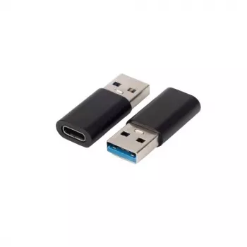 Káblový adaptér Microconnect USB3.0ACF USB A na USB C čierny