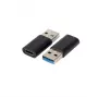 Káblový adaptér Microconnect USB3.0ACF USB A na USB C čierny
