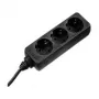 Hama 0003039 ochrana proti prepätiu čierna 3 AC výstupy 230 V 1,4 m