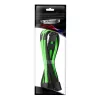 CableMod 12VHPWR na 3× PCIe ModMesh kábel 45 cm, čierna/svetlozelená