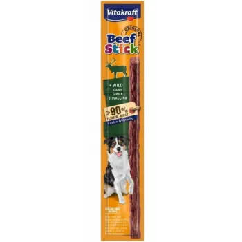 Hryzadlo pre psov Vitakraft Beef Stick 12 g — divá chuť, staršie psy, jednotlivé balenie