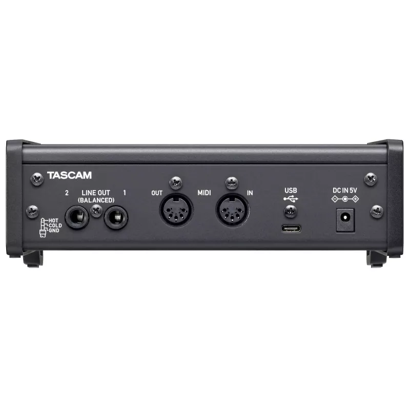 Tascam US-2x2HR USB audio/MIDI rozhranie, vysoké rozlíšenie, 2 vstupy / 2 výstupy
