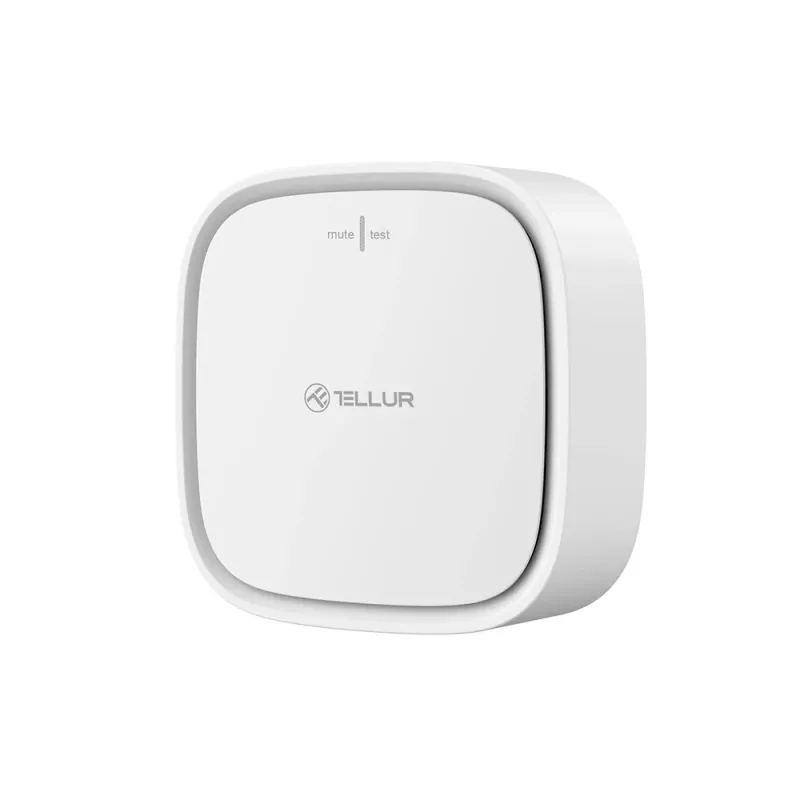 Plynový senzor Tellur T-MLX46896 DC 12V 1A biely