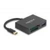 DeLOCK USB-C čítačka kariet pre XQD a SD pamäťové karty USB 5 Gbit/s