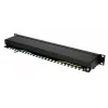 Patch panel Extralink CAT5E STP V2 24 portov