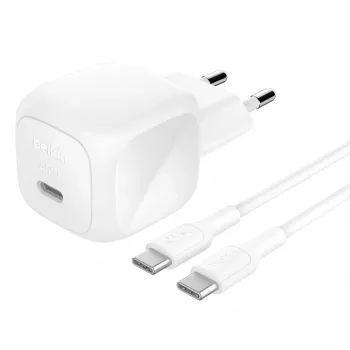 USB-C nabíjačka Belkin BOOSTCHARGE 45W PD PPS – 45W USB Power Delivery s PPS