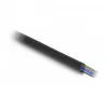DeLOCK PVC izolačná hadica 3 m x 10 mm čierna - PVC materiál - -40 až 105 °C