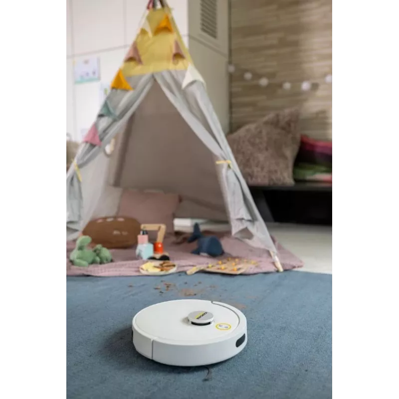 KÄRCHER RVC 3 Comfort biely robotický vysávač s nabíjacou stanicou