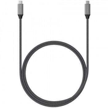 USB kábel Satechi ST-U4C25M USB4 Gen 3x2 0,25 m čierna sivá