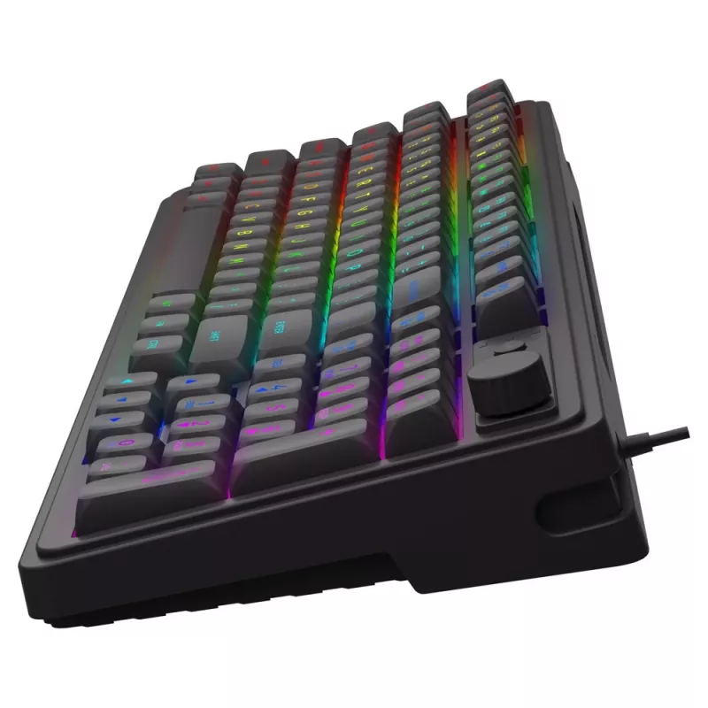 Savio Galaxis herná klávesnica USB QWERTY US anglická čierna