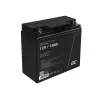 Nabíjateľná uzavretá olovená batéria Green Cell AGM09 12 V 18000 mAh, čierna, 167×77×181 mm, 4,8 kg