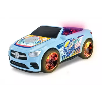 Auto Dickie Toys Mercedes-Benz E-Class Beat Spinner modré 3 AA batérie